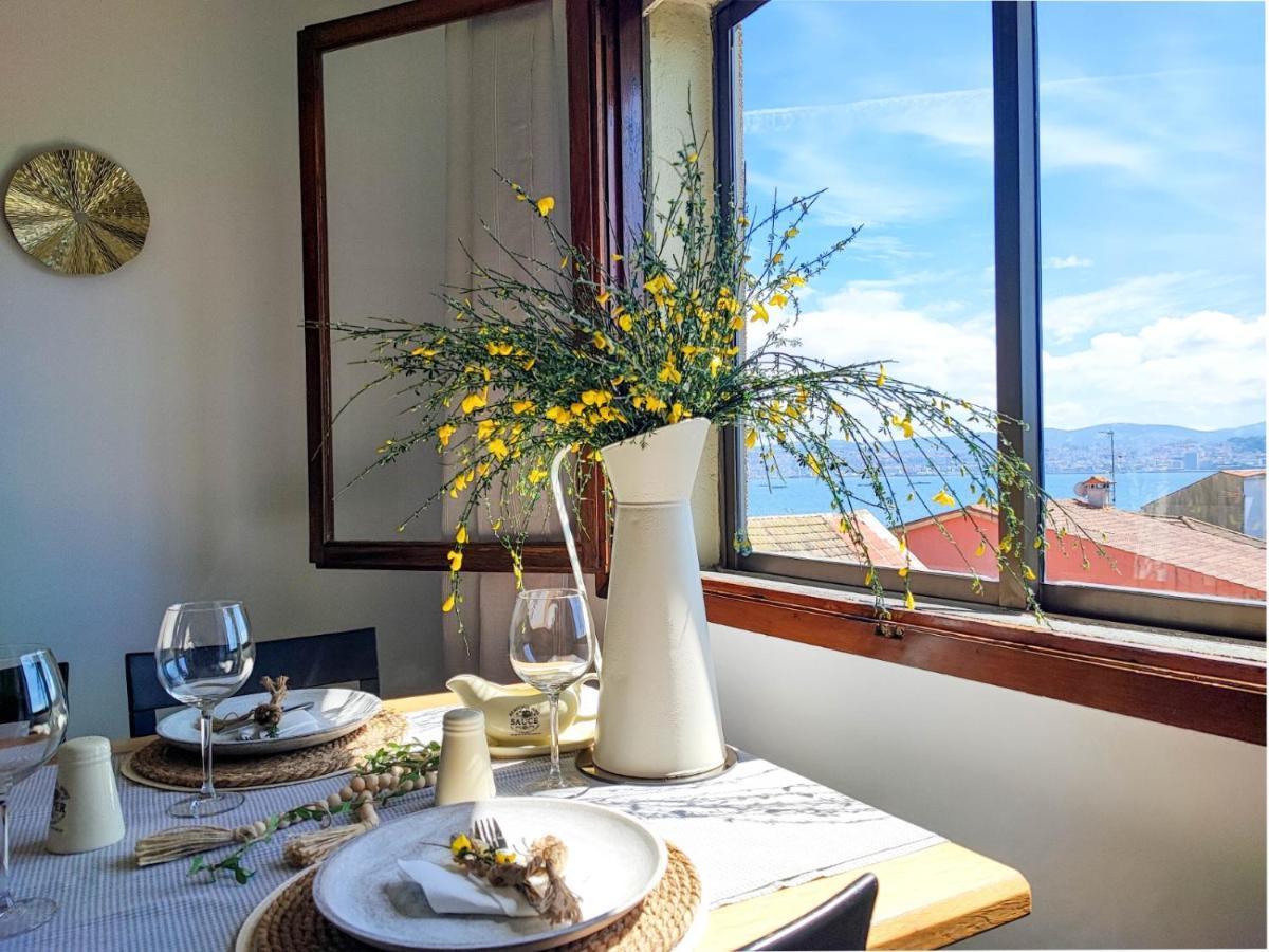 Ferienwohnung Mirador Do Con Moaña Exterior foto